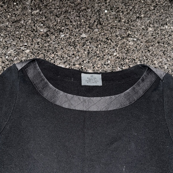 Chanel Black Employee Uniform Boatneck Top - Picture 3 of 6